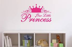 Little Princess Baby Wall Sticker
