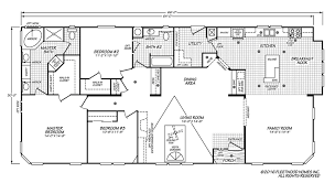 mobile home floor plans single wide