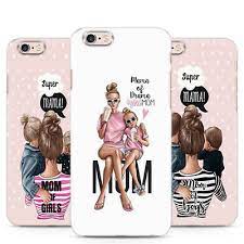 The cases on this list are listed primarily as iphone cases, but all of them are available for samsung galaxy phones as well and many offer versions for other brands, too. Super Mom Girl Boy Kids Pink Phone Case Cover For Iphone Ebay
