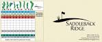 Scorecard — Saddleback Ridge Golf Course