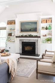 mantel decorating with a tv 10 ideas