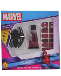 spider makeup kit nails hair comb