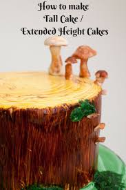 How To Make Tall Cakes Or Extended Height Cakes Veena Azmanov