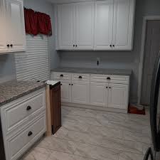 kitchen bath near cabinets