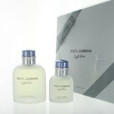 D G Light Blue By Dolce Gabbana 2 Piece Gift Set With 4 2 Oz Edt Spray For Men 730870260029 Ebay
