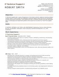 It Technical Support Resume Samples Qwikresume