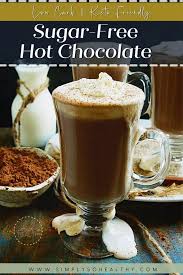 keto friendly sugar free hot chocolate