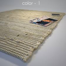 carpet rug 3d model studio scene by