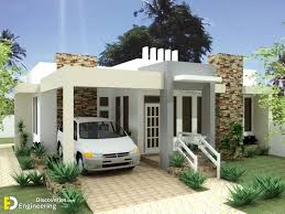 one y modern house design with 3