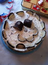 Von den mohrenköpfen die waffeln entfernen (aufheben!), die… Mohrenkopf Torte Sweetcakesdelight