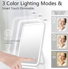 makeup mirror 3 color lighting smart