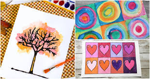 Easy Watercolor Painting For Kids