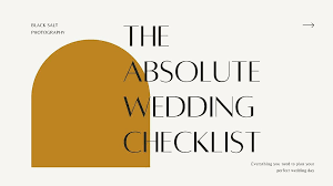 Wedding Planning Checklist Guide