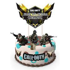 (12) £4.99 free uk delivery. Call Of Duty Theme Cake Topper Shopee Philippines