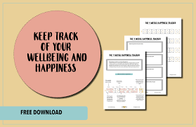 The 4 Weeks Happiness Tracker Take Care Of Wellbeing Free Download