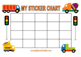 Toddler Sticker Chart Printable Bismi Margarethaydon Com