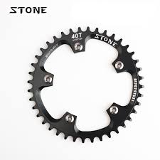 Us 42 99 Stone Mtb Bike Single Chainring Bcd 110mm 34t 36t 38t 40t 42t 48t 58t 60t Circle Chain Ring 5 Arms Narrow Wide Teeth Chainwheel In Bicycle
