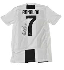 cristiano ronaldo signed juventus shirt