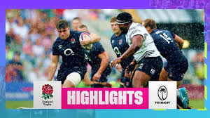 highlights england v fiji you