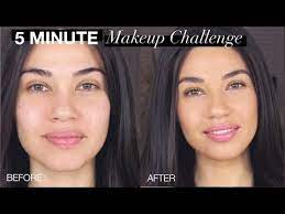 5 minute makeup challenge eman