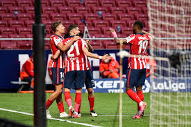 Atlético de madrid and the world's leading money transfer company have renewed their partnership for another season. Atletico Madrid Dispatch Huesca 2 0 To Regain Lead From Real Madrid Football Espana