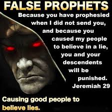 Image result for Jeremiah and the false teachers in the bible