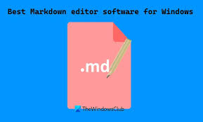 best free markdown editor software for