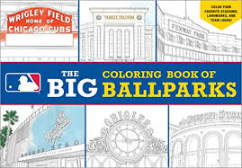 Download or print this coloring page here (high quality). Major League Baseball The Big Coloring Book Of Ballparks Hawk S Nest Activity Books Connery Boyd Peg 0760789264757 Amazon Com Books