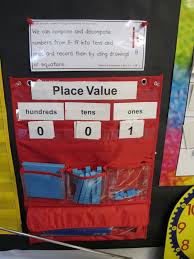 Use Place Value Cubes In Pocket Chart Instead Of Straws