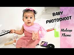 baby photoshoot baby doing makeup diy