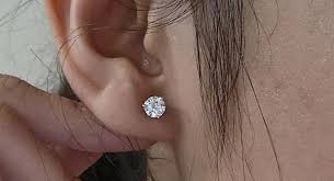 how to clean diamond earrings to make