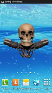 pirate skull live wallpaper for android