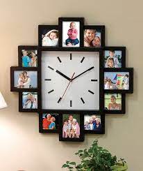 Frame Collage Wall Mounted Clock