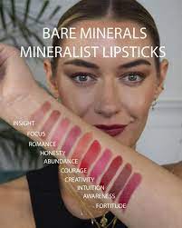 exploring vegan lipsticks bare