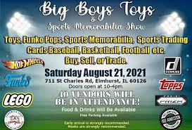 Free shipping on orders $199+. Big Boys Toys And Sports Memorabilia Show 08 21 2021 Choose Chicago