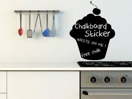 Cupcake Chalkboard Kitchen Dining
