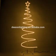 Tree and a 4 ft. 180cm Green Led Spiral Xmas Tree Rope Light View Spiral Lighted Christmas Tree Deasonlighting Product Details From Shenzhen Deason Lighting Co Ltd On Alibaba Com