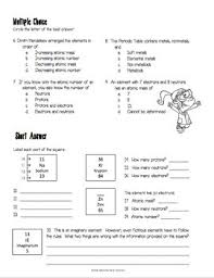 Worksheet periodic table packet 1 answer key pdf.review and reinforcement reading the periodic table answer. Exploring The Periodic Table Worksheet By Adventures In Science Tpt