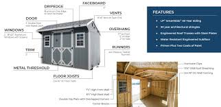 best quaker storage sheds