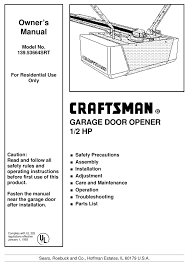 craftsman 139 53664srt owner s manual