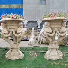 Large Stone Flower Pots Classic