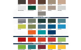 Color Chart News Articles Rolled Steel Products