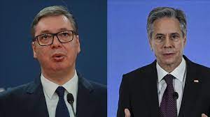 Vučić razgovarao s Blinkenom: Državni sekretar SAD-a podržao evropski plan  za deeskalaciju na sjeveru Kosova