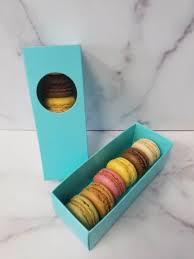 macaron gift box of 6 jcakes ct