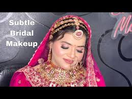 subtle bridal makeup tutorial step by