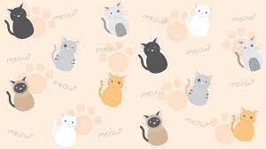 Chibi Wallpaper Cat Background