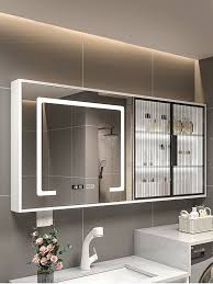 bathroom mirror cabinet with storage