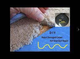 hot glue carpet repair you