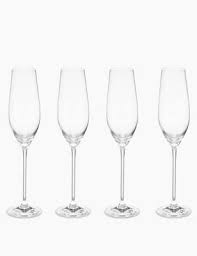 Marks and spencer group plc (commonly abbreviated as m&s) is a major british multinational retailer with headquarters in london, england, that specialises in selling clothing. Set Of 4 Maxim Champagne Flutes M S Champagne Flute Glasses Flute Glasses Champagne Flutes