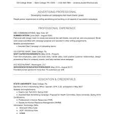 Use this sample resume as a basis for your own resume if you: College Student Resume Example And Writing Tips